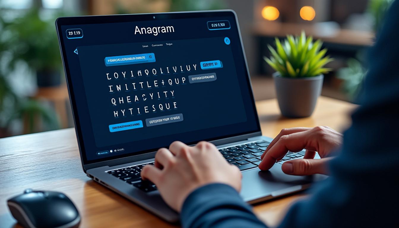 découvrez comment utiliser un anagram solver pour déchiffrer rapidement des mots et améliorer votre jeu de lettres grâce à nos astuces simples et efficaces.