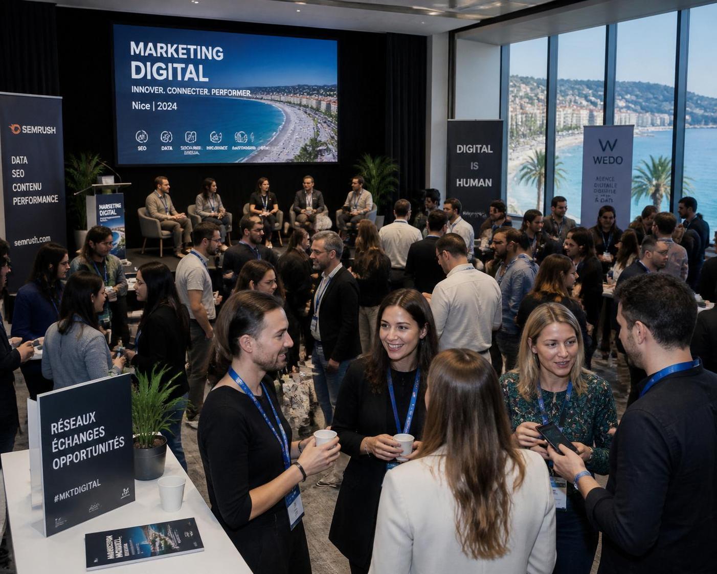 découvrez lors de la conférence à nice les opportunités incontournables pour les professionnels du marketing digital afin de booster leur carrière et leurs stratégies.
