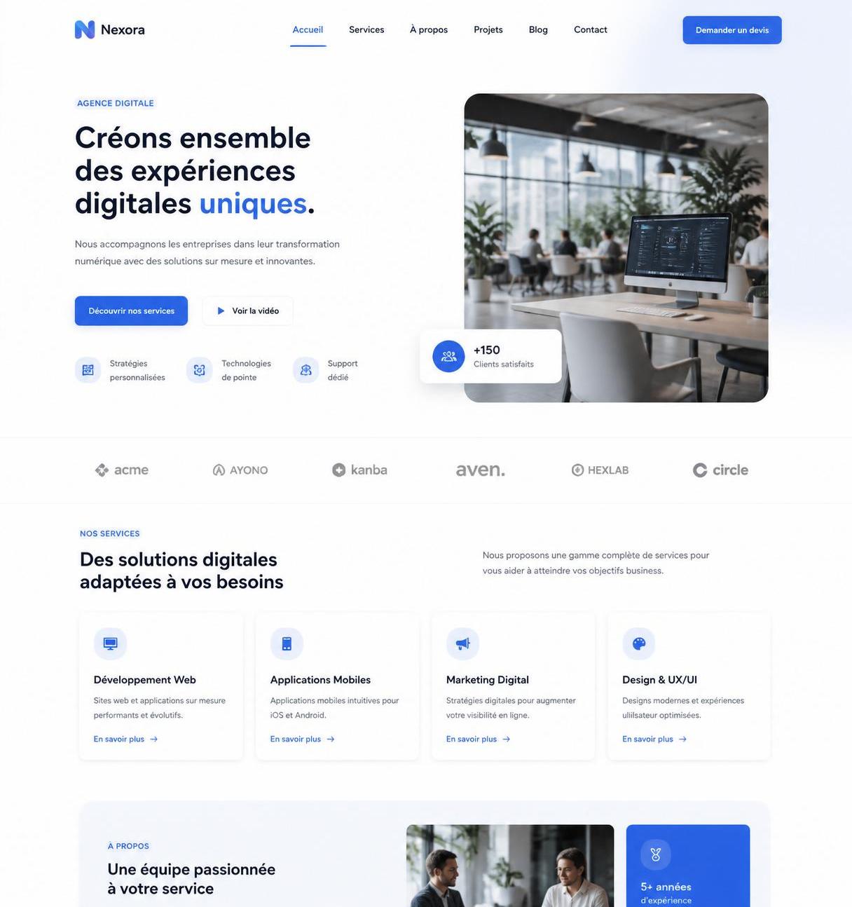 découvrez les avantages de la création de site web par clickzou pour améliorer votre visibilité en ligne et attirer plus de clients grâce à une présence digitale optimisée.
