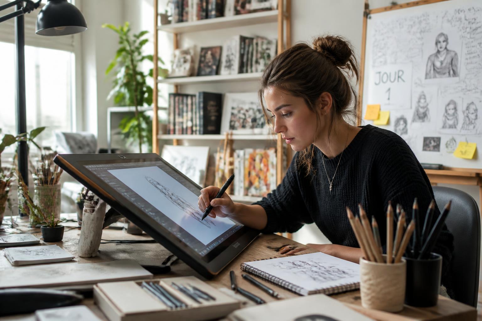 découvrez les formations incontournables pour devenir dessinatrice et donnez vie à votre carrière artistique avec les meilleures options éducatives.