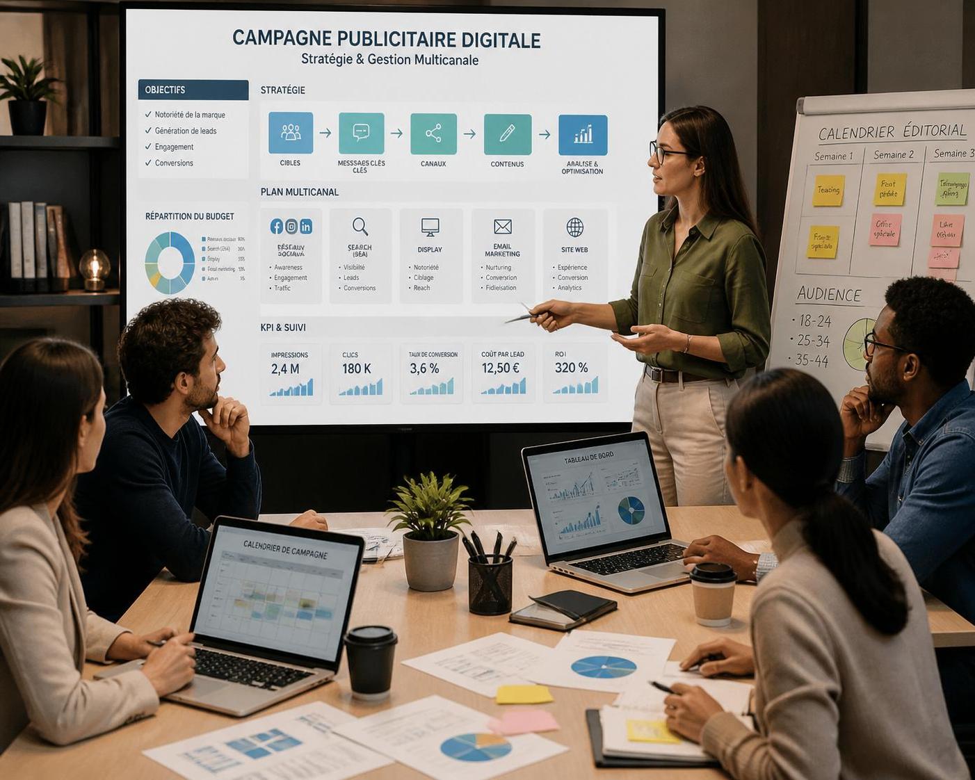 découvrez comment planifier efficacement une campagne publicitaire multimédia pour garantir une communication cohérente et un impact maximal.
