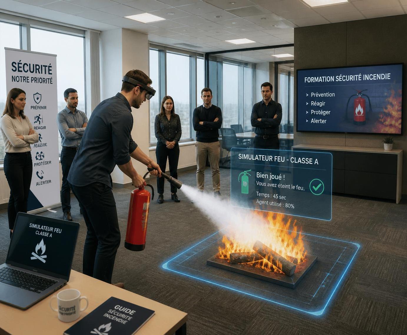 découvrez comment le simulateur feu classe a révolutionne la formation sécurité en entreprise en offrant une expérience immersive et pratique pour mieux prévenir les risques d'incendie.