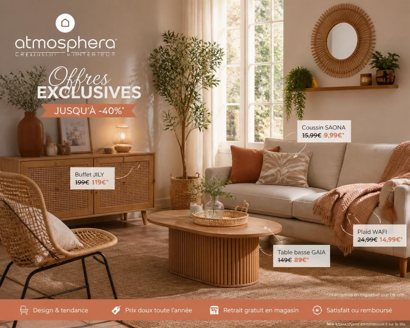 découvrez où trouver les meilleurs codes promo atmosphera pour décorer malin et économiser sur vos achats de décoration intérieure. profitez d'offres exclusives et réductions pour embellir votre intérieur à petit prix.