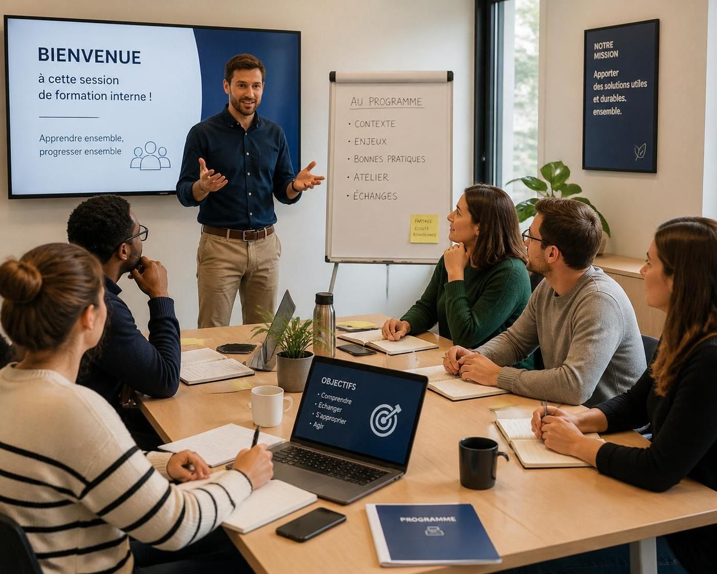 découvrez les avantages et inconvénients de la formation interne pour votre entreprise afin d'optimiser le développement des compétences de vos collaborateurs.