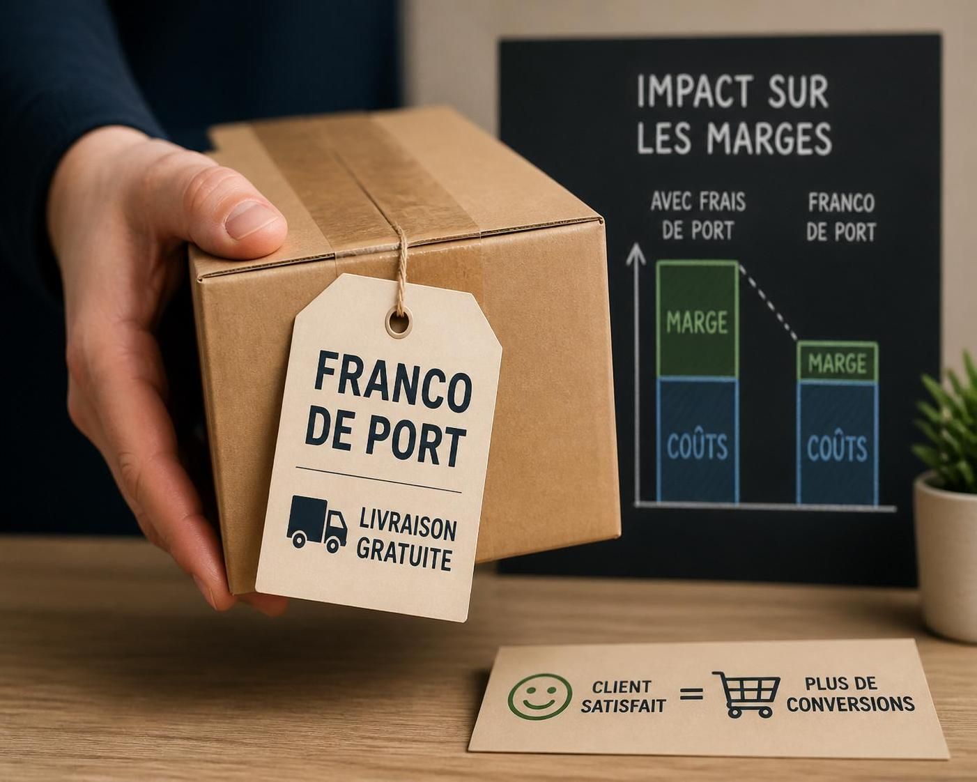 découvrez comment l'offre franco de port gratuite peut influencer significativement vos marges commerciales et optimiser vos stratégies de vente.