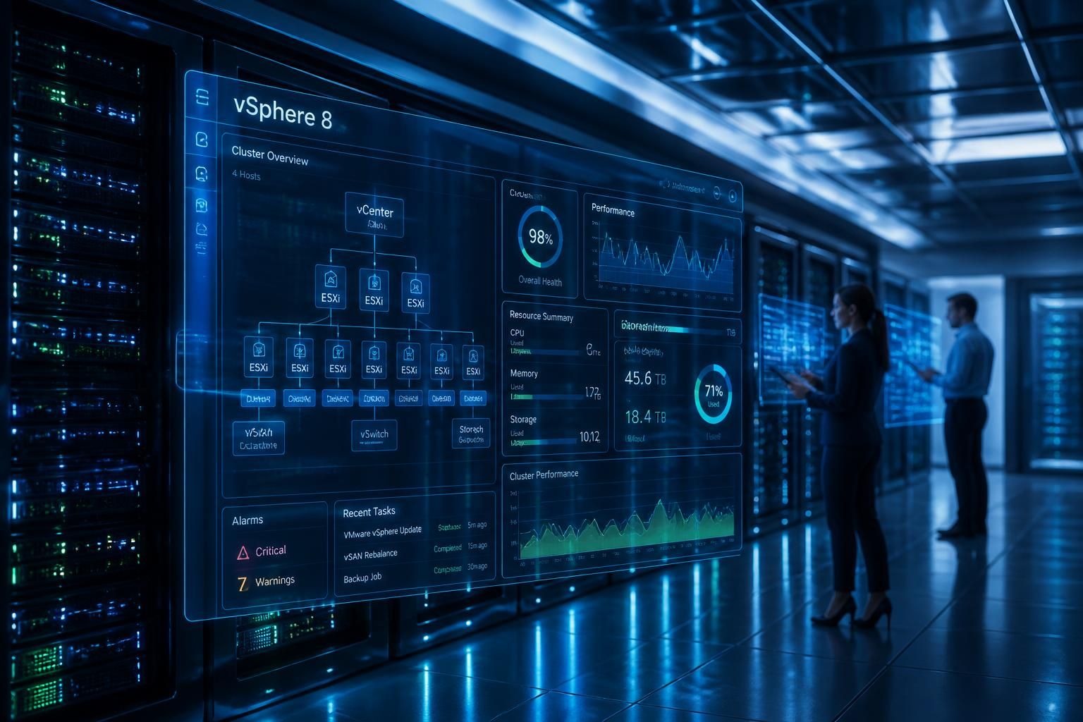 découvrez les nouveautés de vsphere 8 pour optimiser et sécuriser votre infrastructure it avec des performances améliorées et une gestion simplifiée.