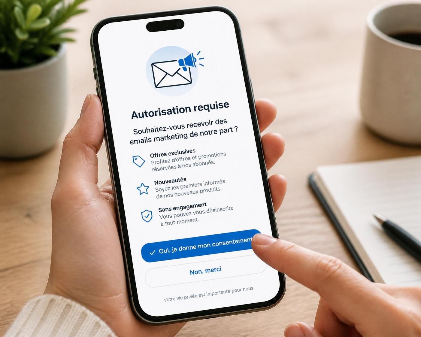 découvrez pourquoi l'opt-in est essentiel pour maximiser l'efficacité de vos campagnes marketing digitales et renforcer l'engagement de votre audience.