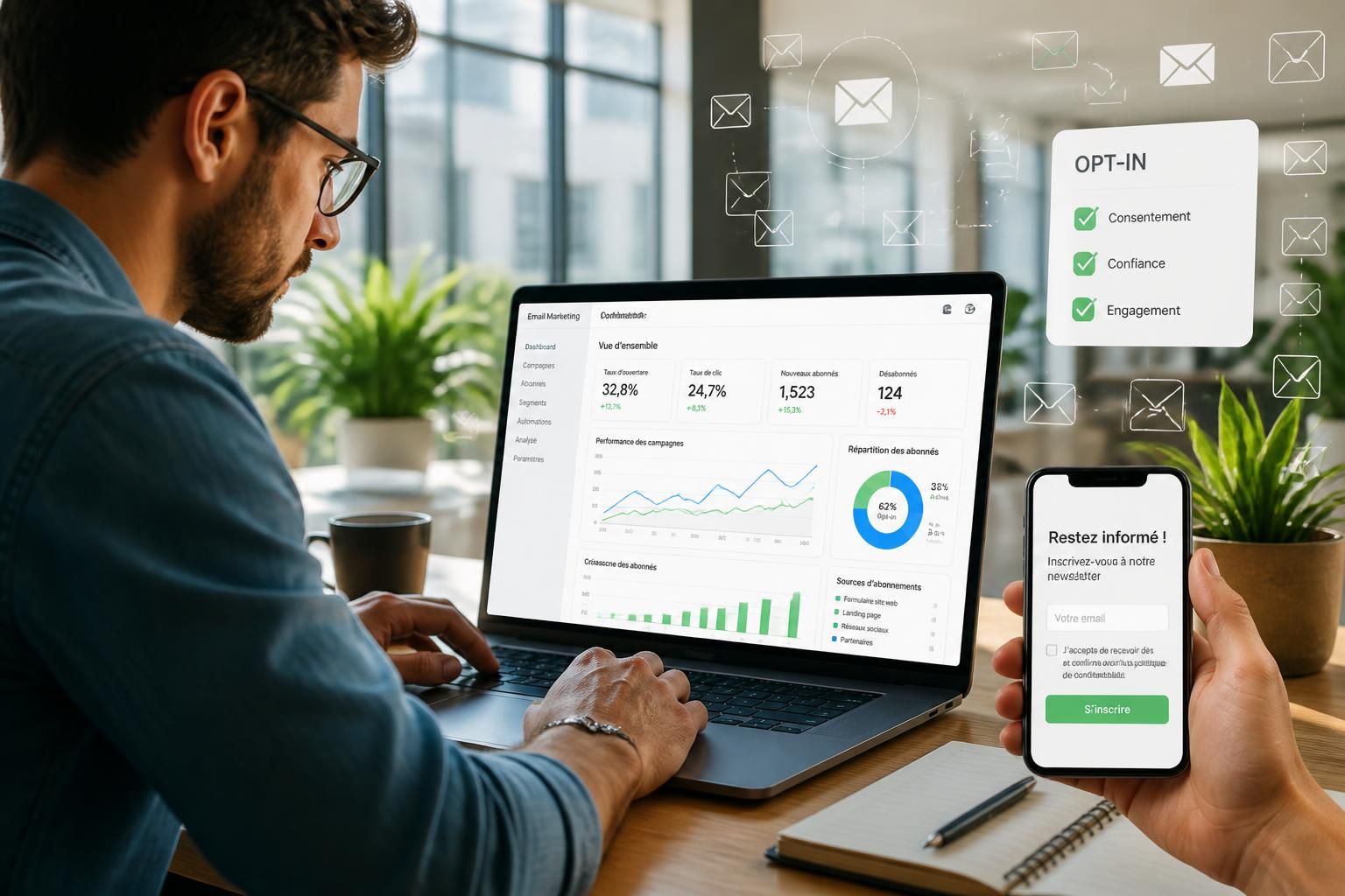 découvrez pourquoi choisir l'opt-in est essentiel pour maximiser l'efficacité de vos campagnes marketing digitales et améliorer l'engagement de votre audience.