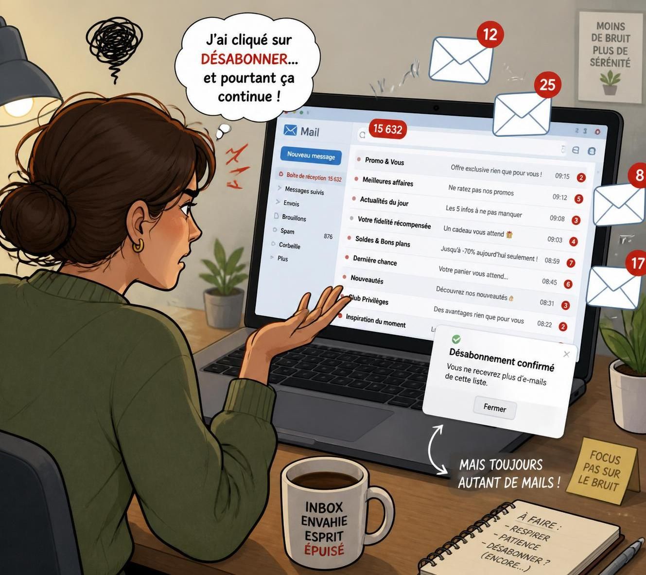 découvrez pourquoi se désabonner est souvent nécessaire pour arrêter définitivement les notifications et pourquoi simplement s'abonner ou modifier ses préférences ne suffit pas toujours.