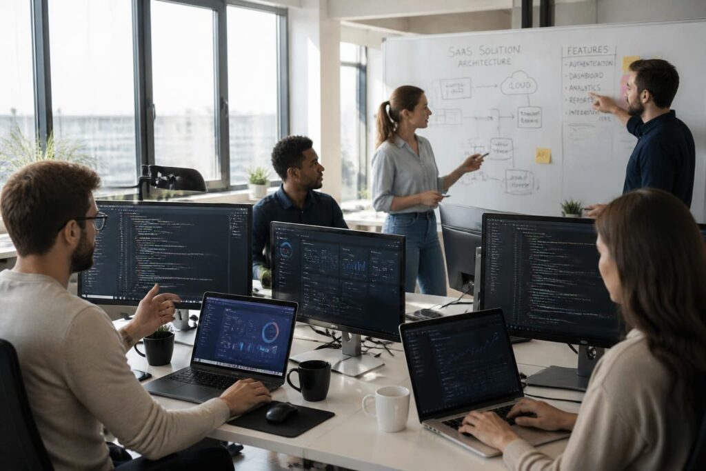 découvrez comment le développement de solutions saas sur mesure vous permet de personnaliser vos outils et d'améliorer significativement votre efficacité opérationnelle.
